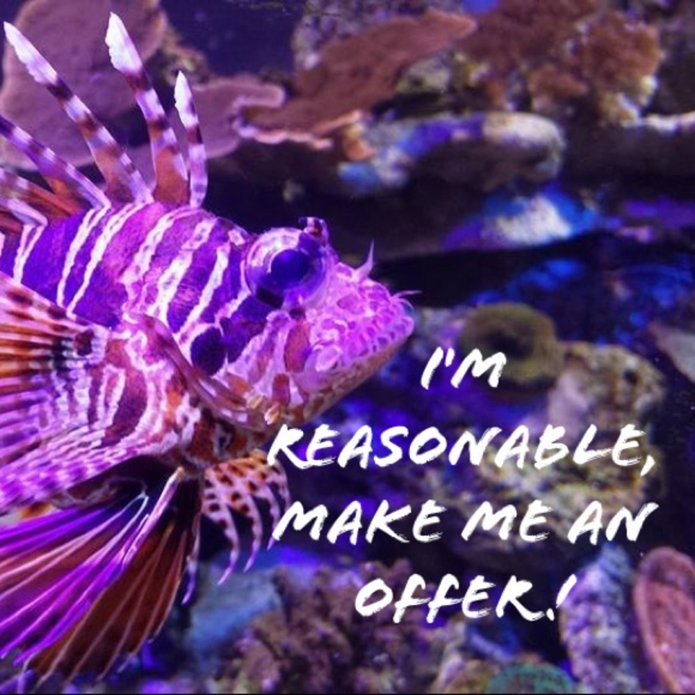 I'm reasonable, make me an offer!
